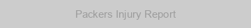 Packers Injury Report